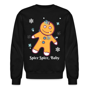 Crewneck Sweatshirt "Spice Spice, Baby" - black