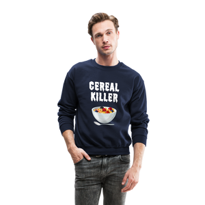 Crewneck Sweatshirt "Cereal Killer" - navy