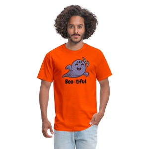 Unisex Classic T-Shirt "Boo-tiful" - orange