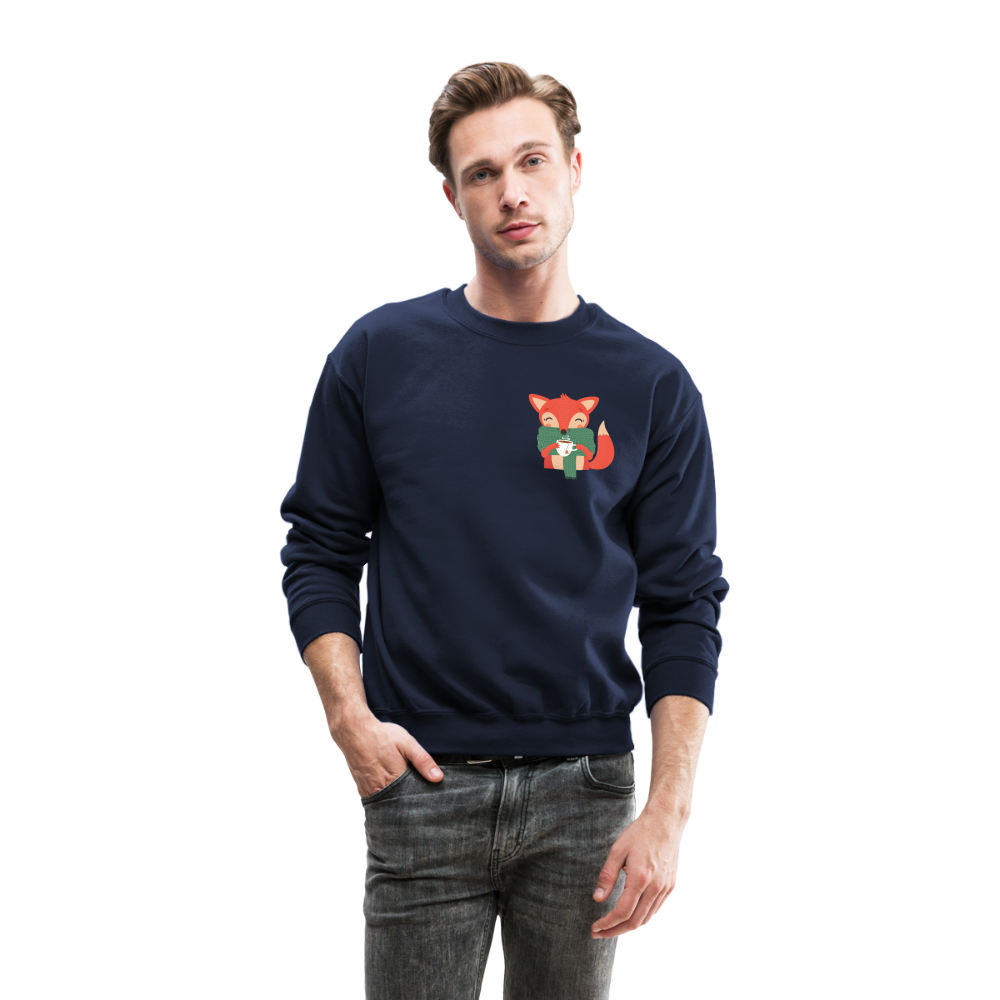 Crewneck Sweatshirt "Cozy time" - navy