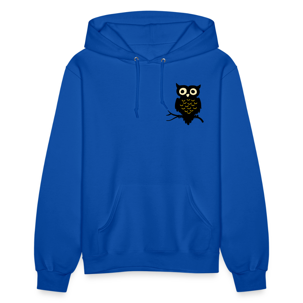 Women's Hoodie "Cute Owl" - royal blue