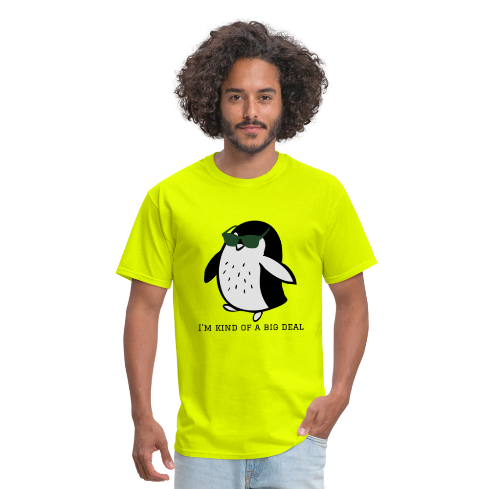 "I'm Kind of a Big Deal" - Unisex Classic T-Shirt - safety green