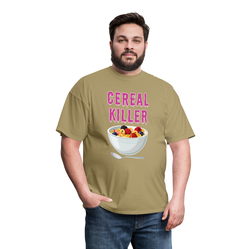 Unisex Classic T-Shirt "Cereal Killer" - khaki