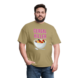 Unisex Classic T-Shirt "Cereal Killer" - khaki