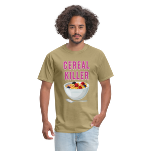 Unisex Classic T-Shirt "Cereal Killer" - khaki