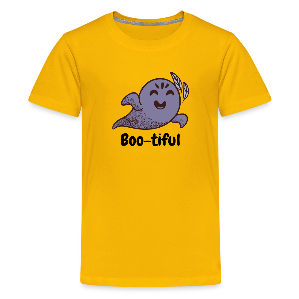 Kids' Premium T-Shirt "Boo-tiful" - sun yellow