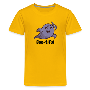 Kids' Premium T-Shirt "Boo-tiful" - sun yellow