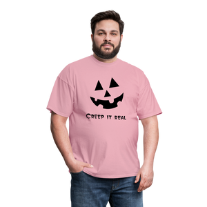 Unisex Classic T-Shirt "Jack-o'-lantern" 🎃 - pink