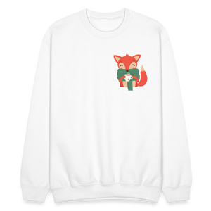 Crewneck Sweatshirt "Cozy time" - white