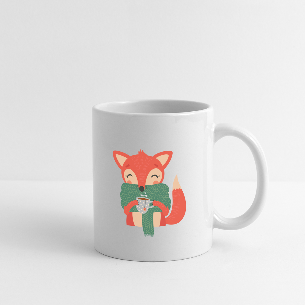 Coffee/Tea Mug "Cozy time" - white