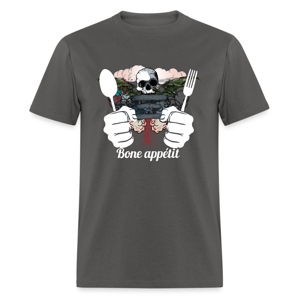 Unisex Classic T-Shirt " Bone appétit" - charcoal