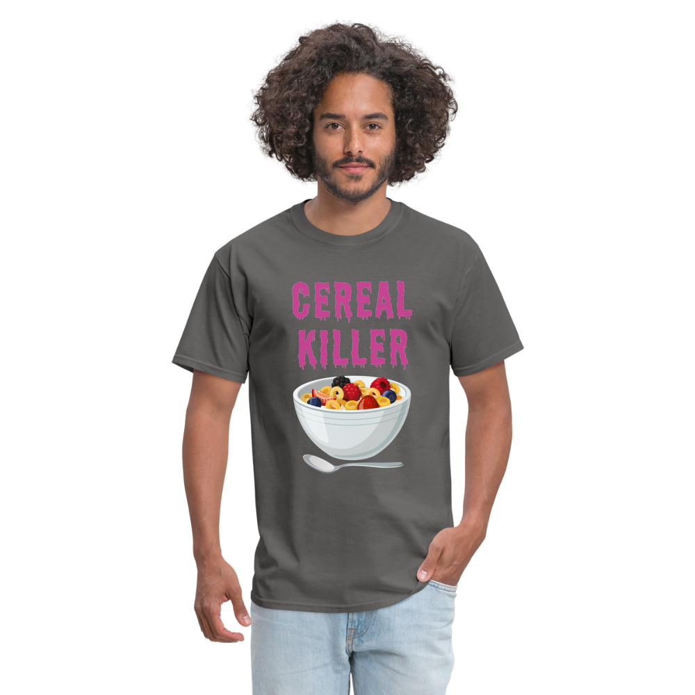 Unisex Classic T-Shirt "Cereal Killer" - charcoal