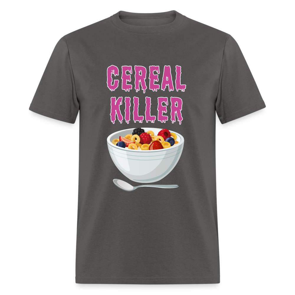 Unisex Classic T-Shirt "Cereal Killer" - charcoal