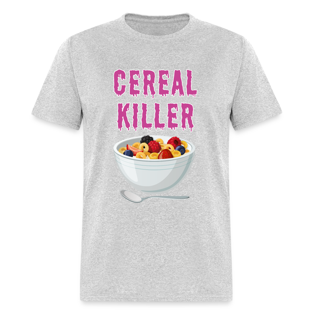 Unisex Classic T-Shirt "Cereal Killer" - heather gray