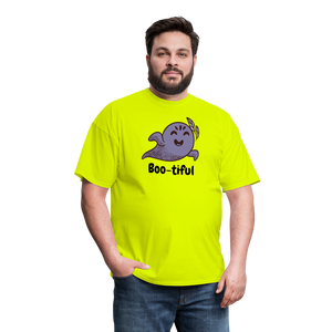 Unisex Classic T-Shirt "Boo-tiful" - safety green