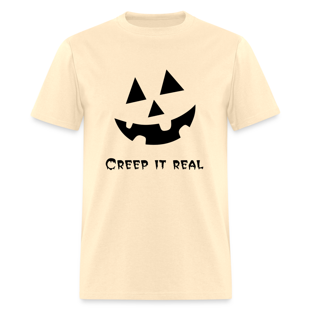 Unisex Classic T-Shirt "Jack-o'-lantern" 🎃 - natural