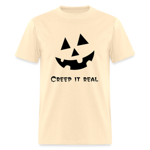 Unisex Classic T-Shirt "Jack-o'-lantern" 🎃 - natural