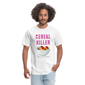 Unisex Classic T-Shirt "Cereal Killer" - white