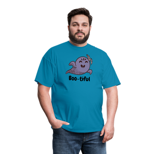 Unisex Classic T-Shirt "Boo-tiful" - turquoise