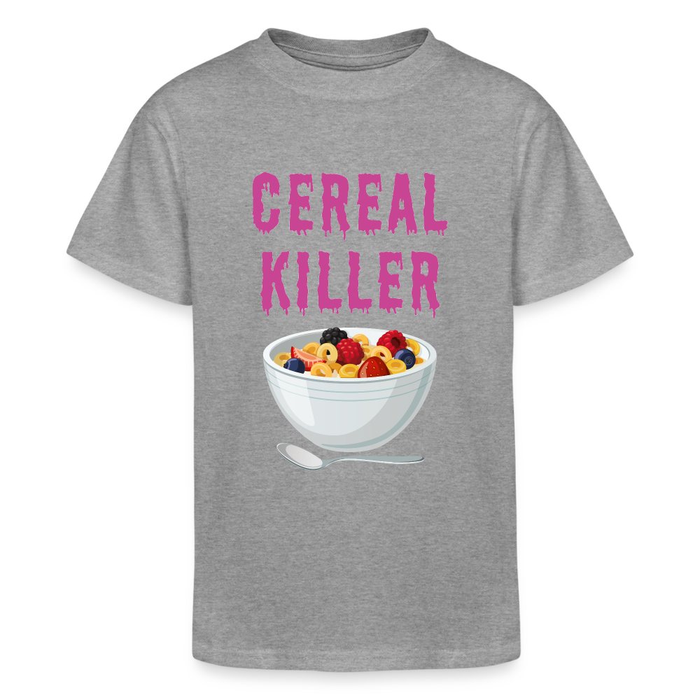 Champion Kid's T-Shirt "Cereal Killer" - heather gray