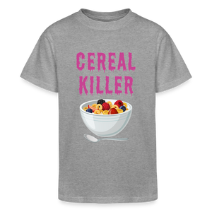 Champion Kid's T-Shirt "Cereal Killer" - heather gray