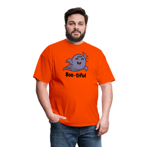 Unisex Classic T-Shirt "Boo-tiful" - orange