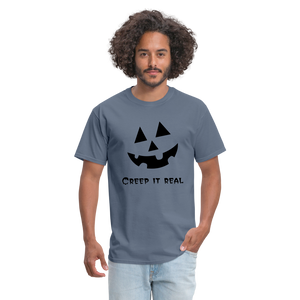 Unisex Classic T-Shirt "Jack-o'-lantern" 🎃 - denim