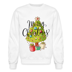 Crewneck Sweatshirt "Merry Christmas" - white