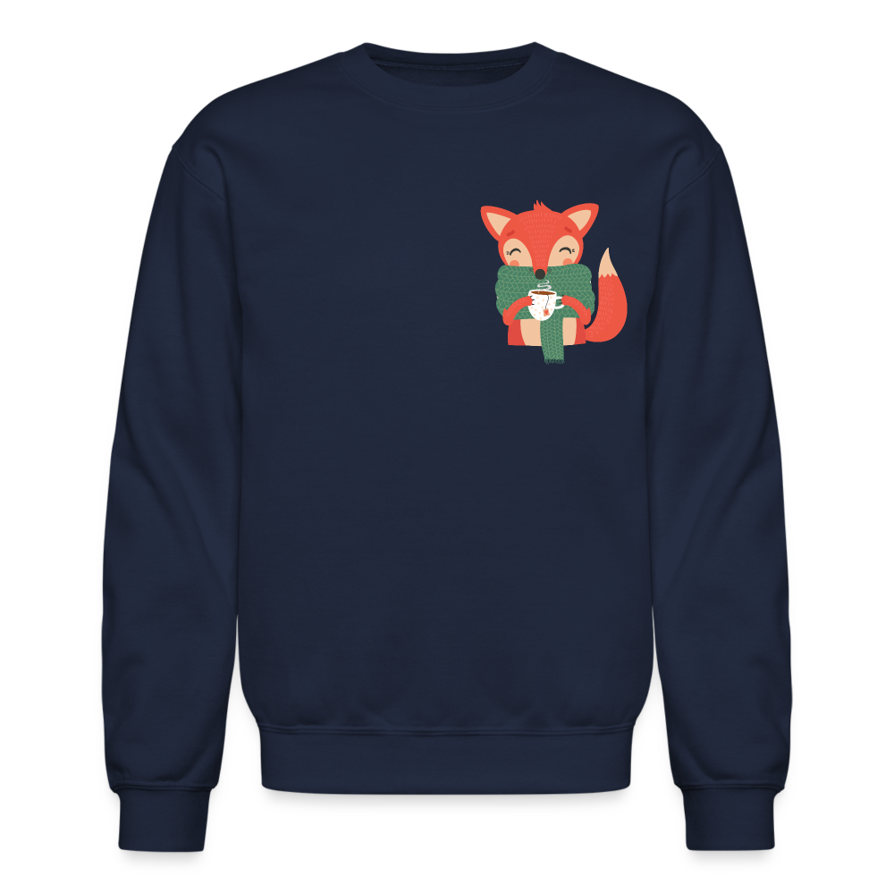 Crewneck Sweatshirt "Cozy time" - navy