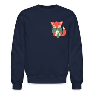 Crewneck Sweatshirt "Cozy time" - navy