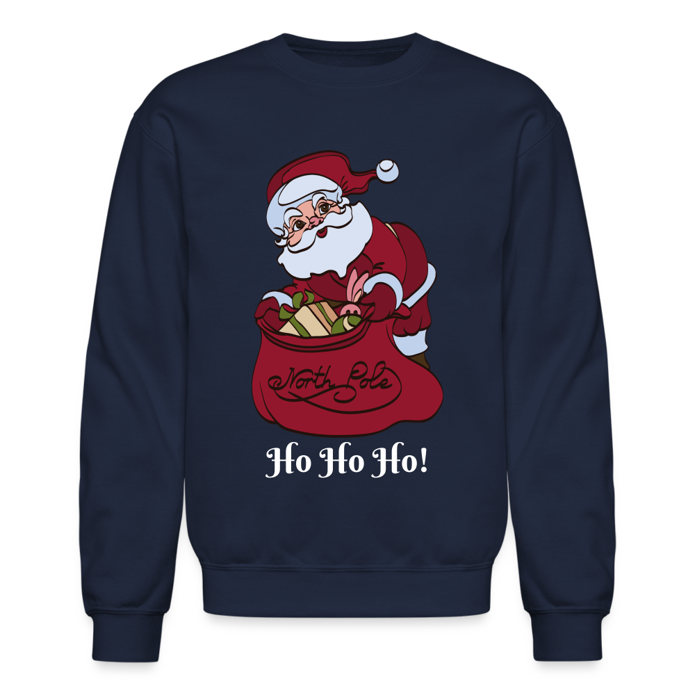 Crewneck Sweatshirt "Ho Ho Ho!" - navy