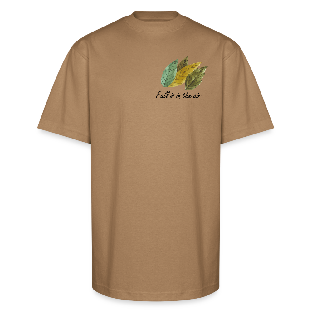 Unisex Oversized Heavyweight T-Shirt "Fall is in the air" - khaki