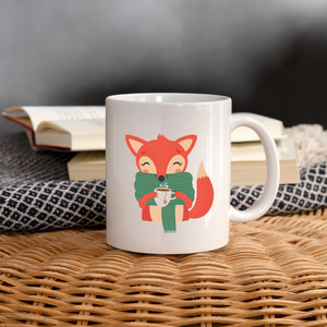 Coffee/Tea Mug "Cozy time" - white