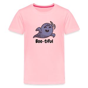 Kids' Premium T-Shirt "Boo-tiful" - pink