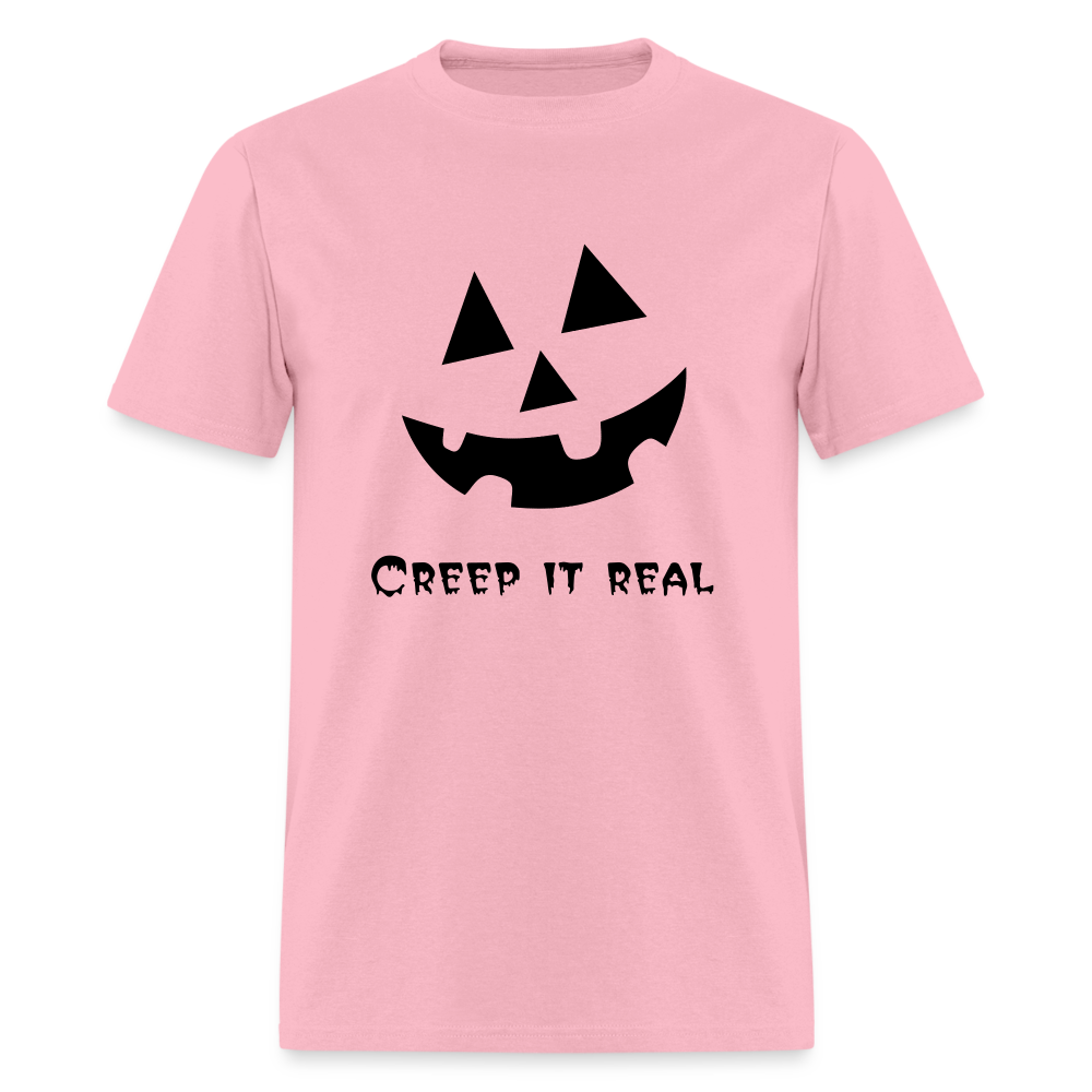 Unisex Classic T-Shirt "Jack-o'-lantern" 🎃 - pink