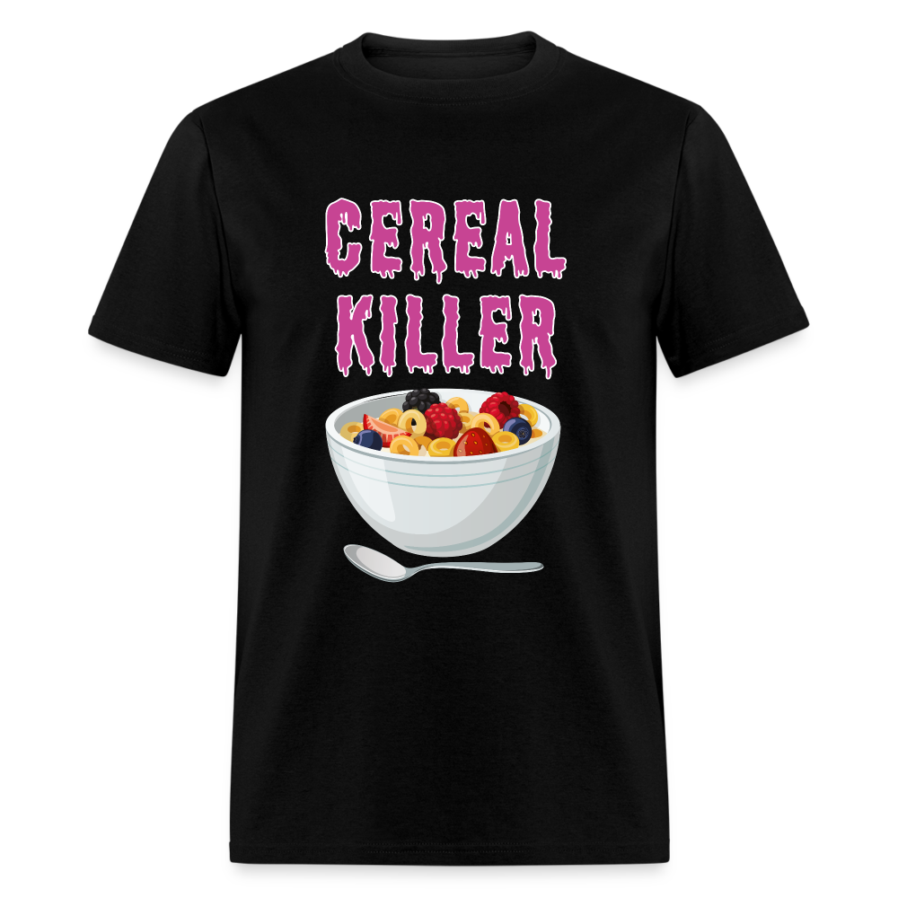 Unisex Classic T-Shirt "Cereal Killer" - black