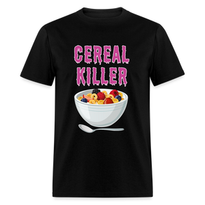 Unisex Classic T-Shirt "Cereal Killer" - black