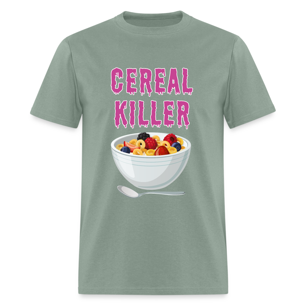 Unisex Classic T-Shirt "Cereal Killer" - sage