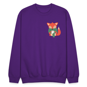 Crewneck Sweatshirt "Cozy time" - purple