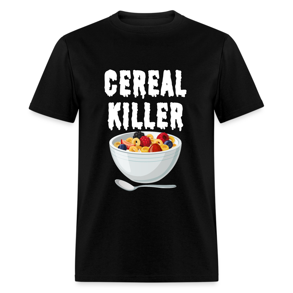 Unisex Classic T-Shirt "Cereal Killer" - black