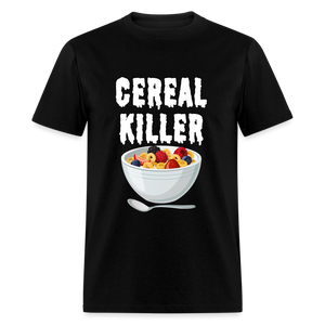 Unisex Classic T-Shirt "Cereal Killer" - black