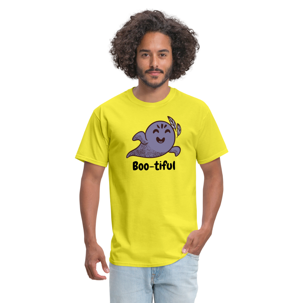 Unisex Classic T-Shirt "Boo-tiful" - yellow