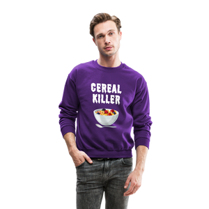 Crewneck Sweatshirt "Cereal Killer" - purple