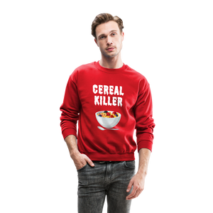 Crewneck Sweatshirt "Cereal Killer" - red