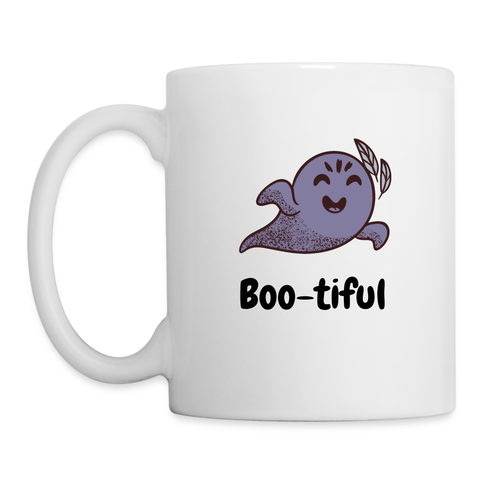 Coffee/Tea Mug "Boo-tiful" - white