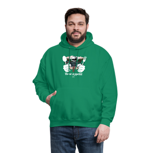 Men's Hanes Hoodie "Bone appétit" - kelly green