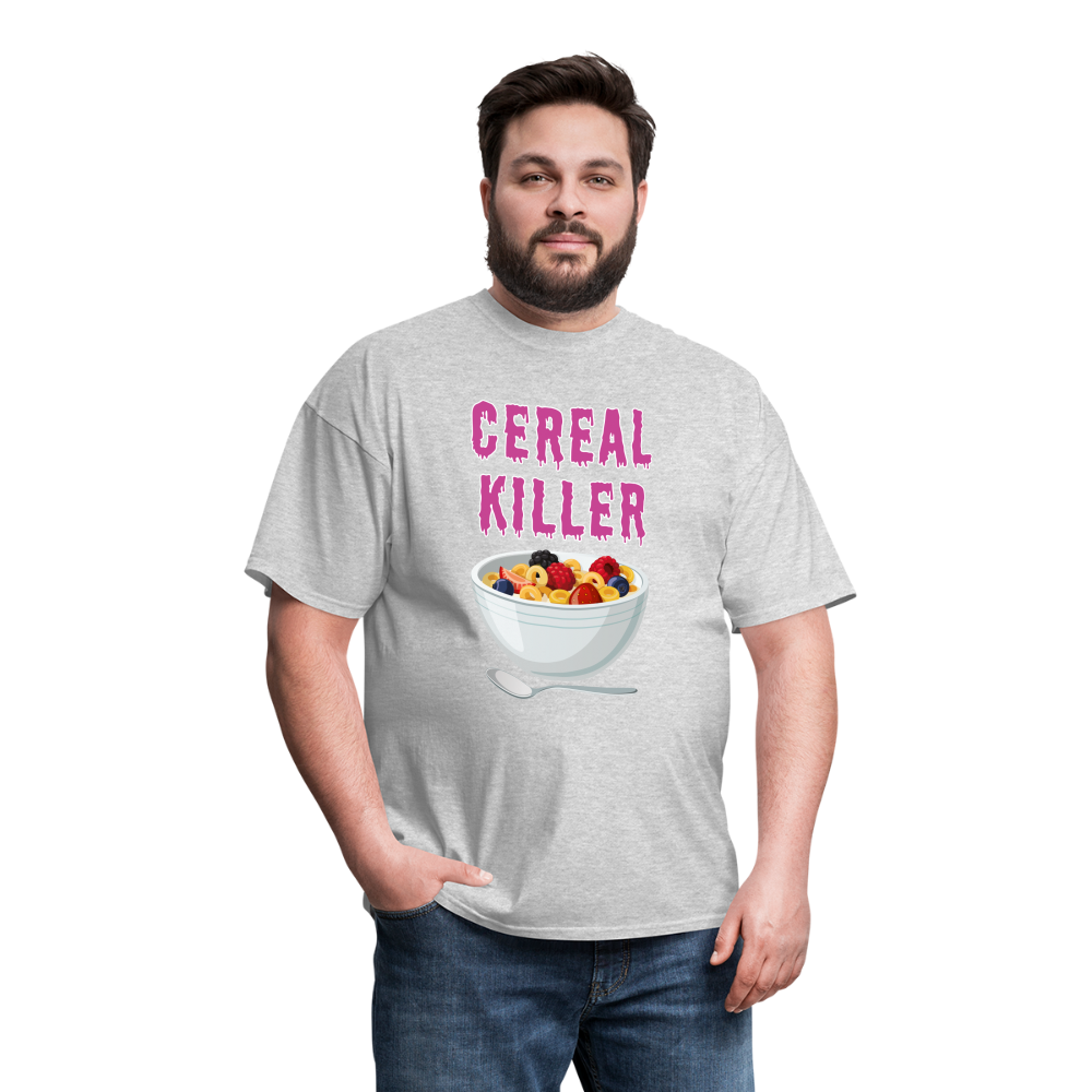 Unisex Classic T-Shirt "Cereal Killer" - heather gray