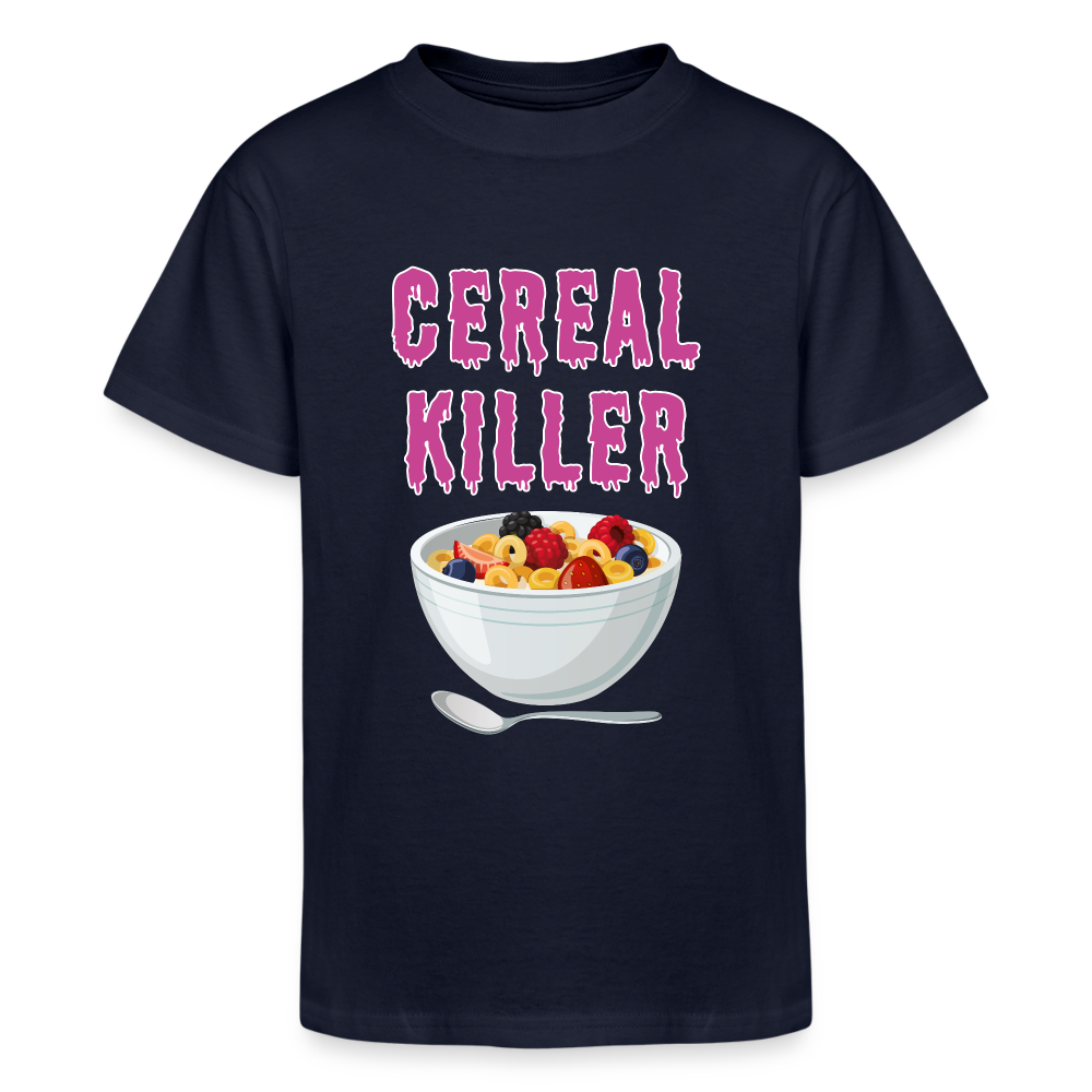 Champion Kid's T-Shirt "Cereal Killer" - navy