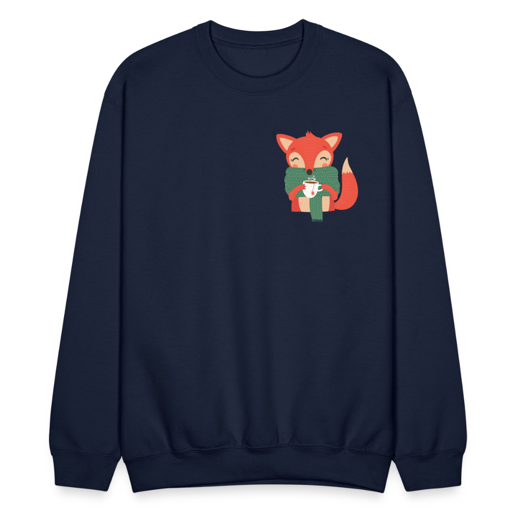 Crewneck Sweatshirt "Cozy time" - navy