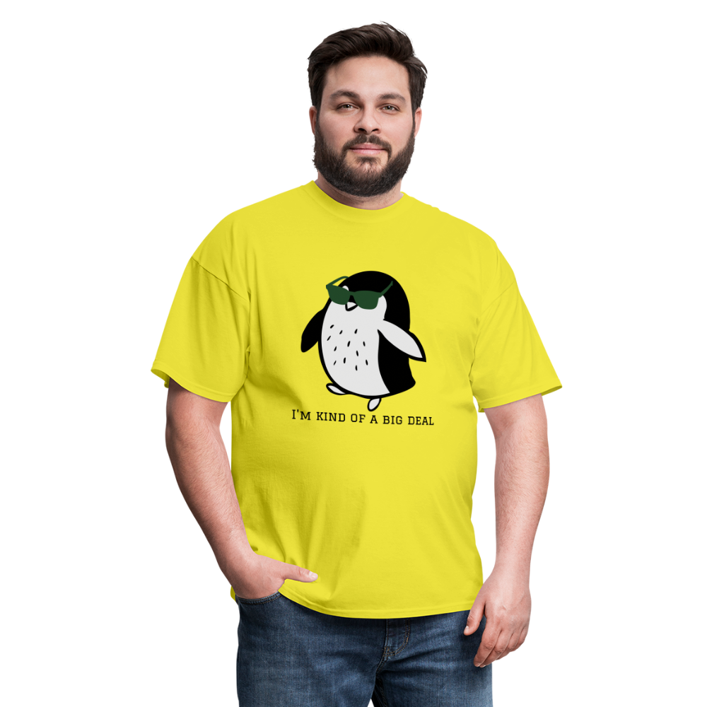 "I'm Kind of a Big Deal" - Unisex Classic T-Shirt - yellow